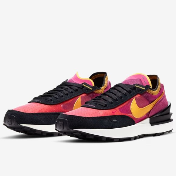Nike Waffle One Active Fuchsia Sneakers - Picture 1 of 16